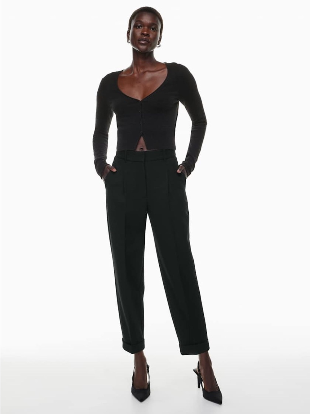Aritzia Wilfred Dashwood Pant Black Size 2 #252